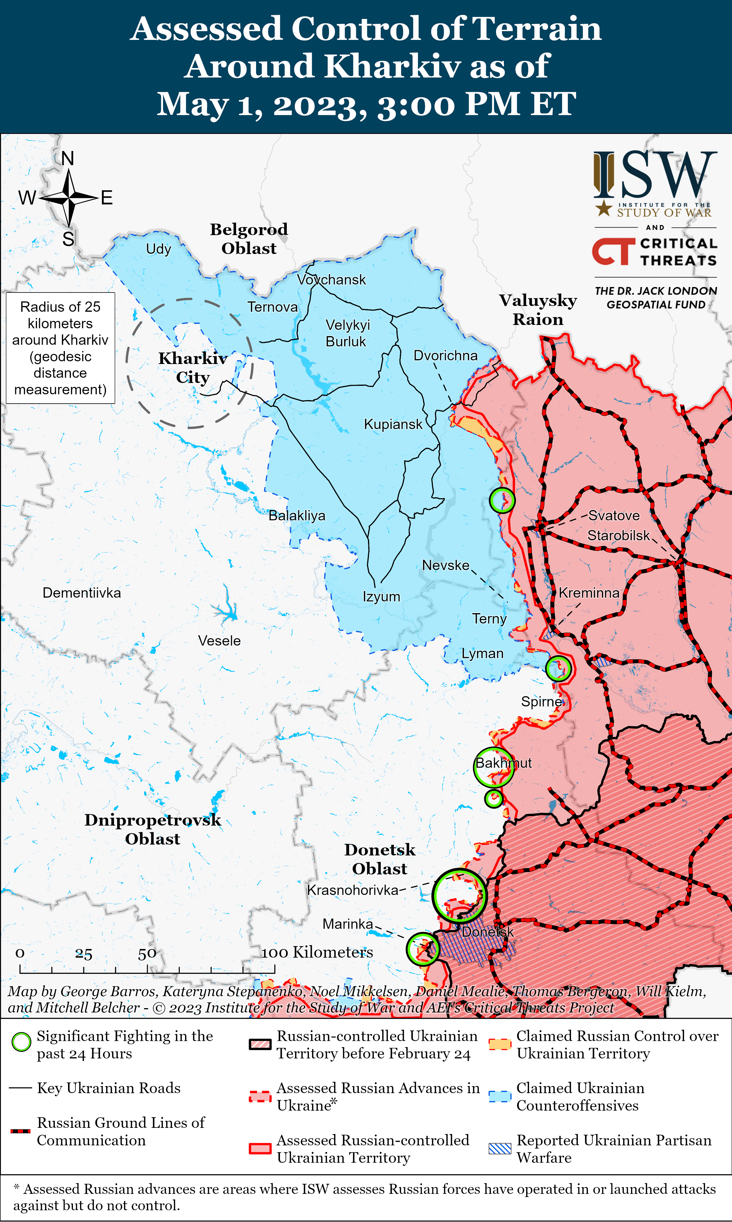 Russian Offensive Campaign Assessment, May 1, 2023 | Institute for the